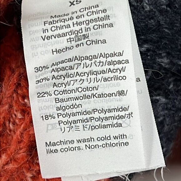 Madewell Striped Baxter Sweater Tunic Size XS - Picture 7 of 8